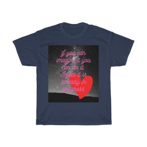 Camiseta de algodón pesado unisex