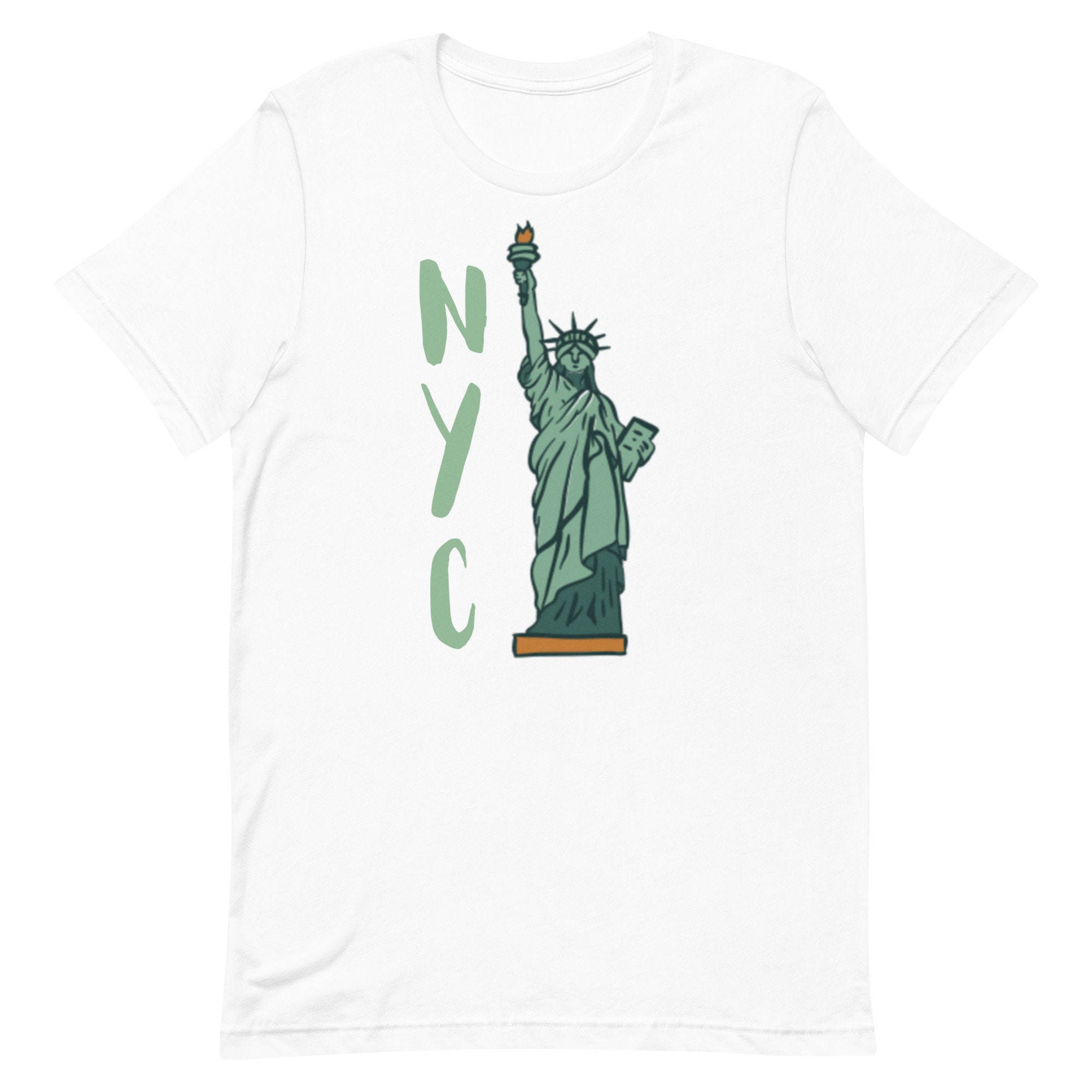Discover Unisex NYC Freiheitsstatue T-Shirt