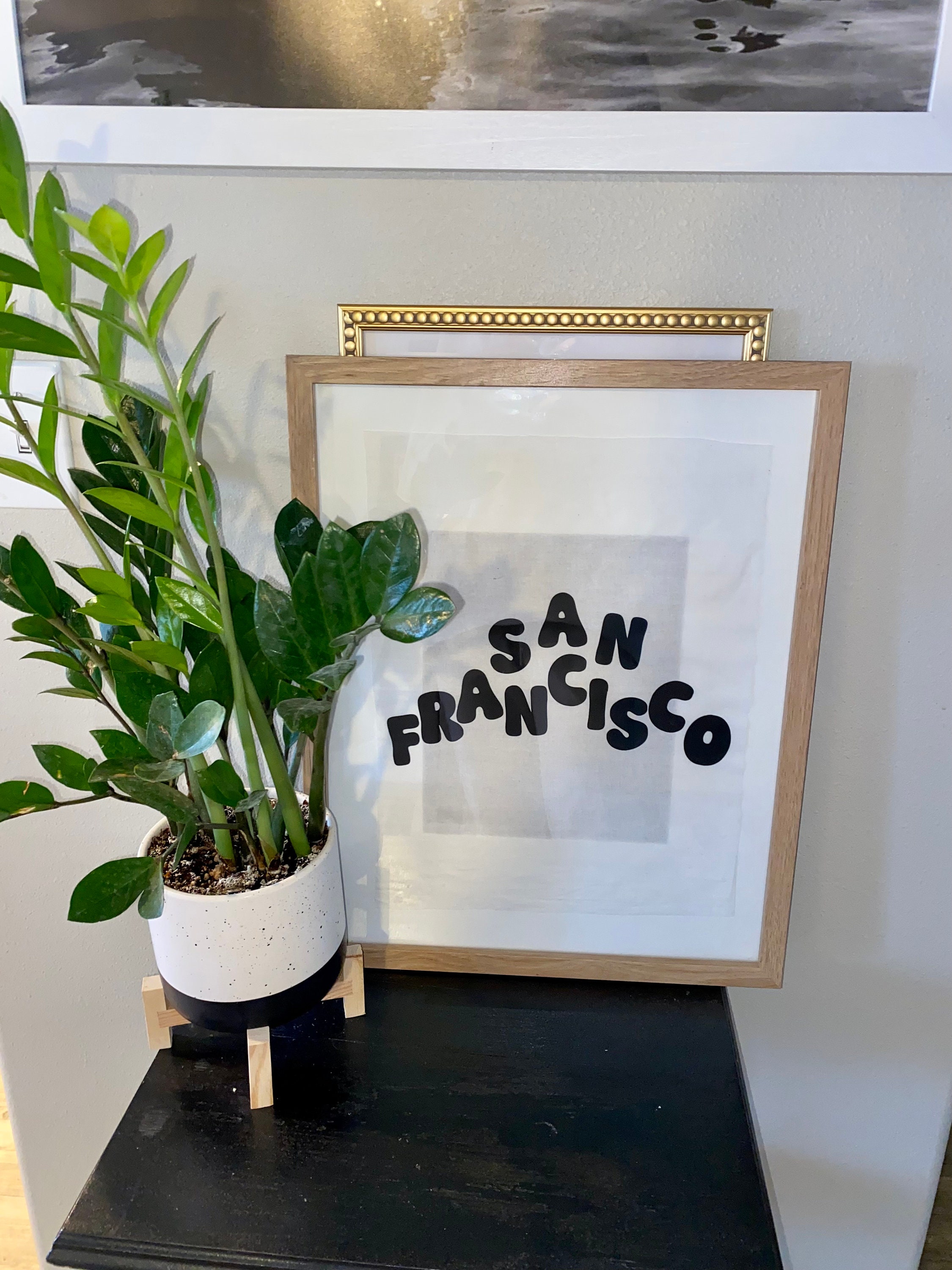 Custom Lettering Wall Art on Cotton State College Gift Etsy