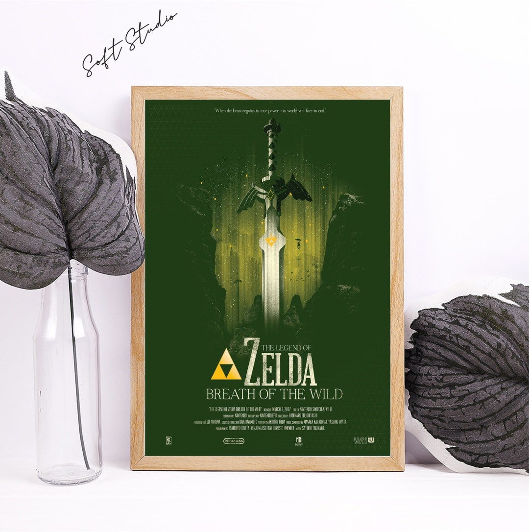 Lost Woods Poster Legend of Zelda Posters Breath of the Wild Posters