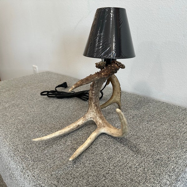 Real Antler Lamp Etsy