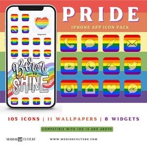 PRIDE iPhone App Icon Theme |  IOS14+