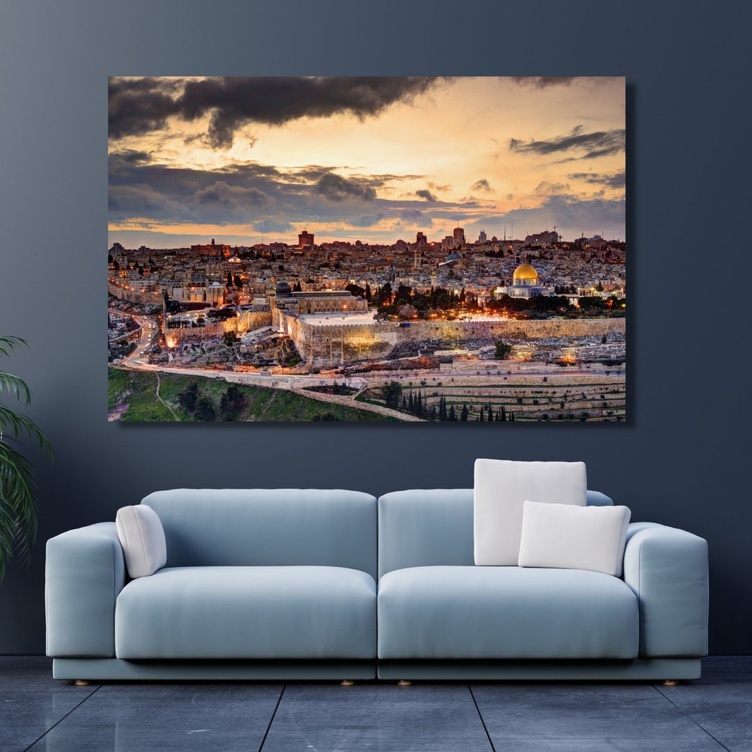 Jerusalem Canvas, Masjid Al Aqsa, Jerusalem, Jerusalem Art, Jerusalem