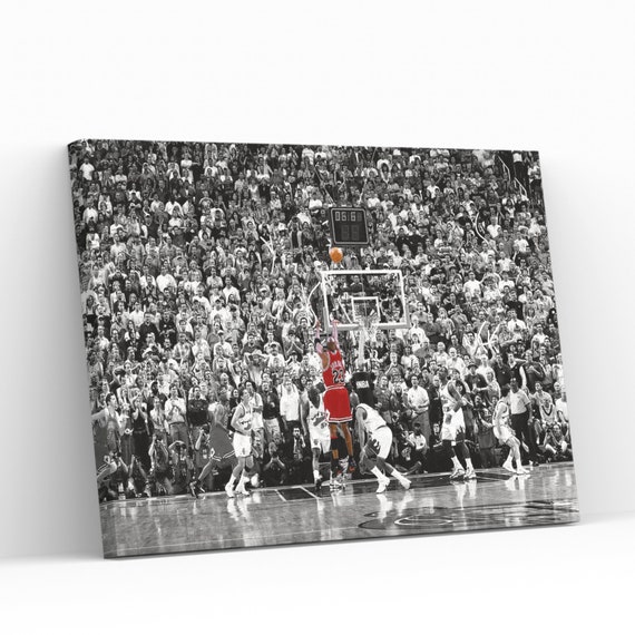 Michael Jordan Poster Michael Jordan Canvas Michael Jordan Etsy