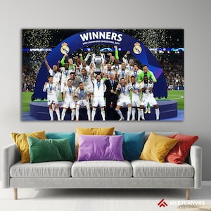 Real Madrid Canvas 2024 Champions League Final Real Madrid Real Madrid win Champions League Dortmund 2024 Champions League Final