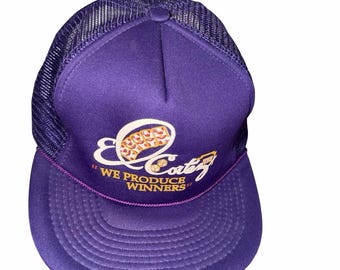 Vintage Old Vegas El Cortez "we Produce Winners" trucker hat. Fremont Casino