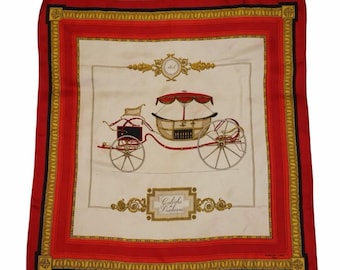 Vintage Bianchini Freire Paris Royal Square Scarf