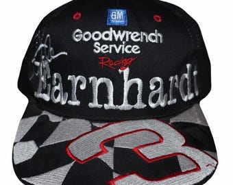 Vintage 90-tals Dale Earnhardt-keps Goodwrench GM #3 Snapback-keps Nascar Racing