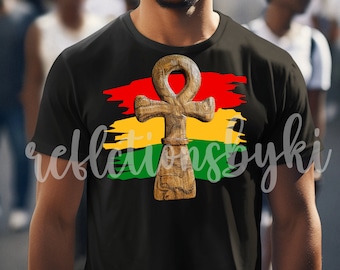 Ankh coloré PNG, png de l'Égypte ancienne, vie PNG, Clipart numérique, clipart noir, Afrique PNG, clipart #Ankh