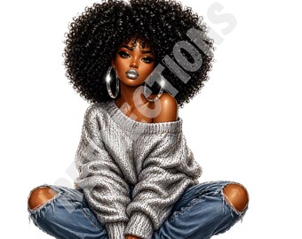 Femme noire png, svg fille noire, fichiers svg femme noire pour cricut, clipart femme noire, femme afro-américaine, « soyez vous-même