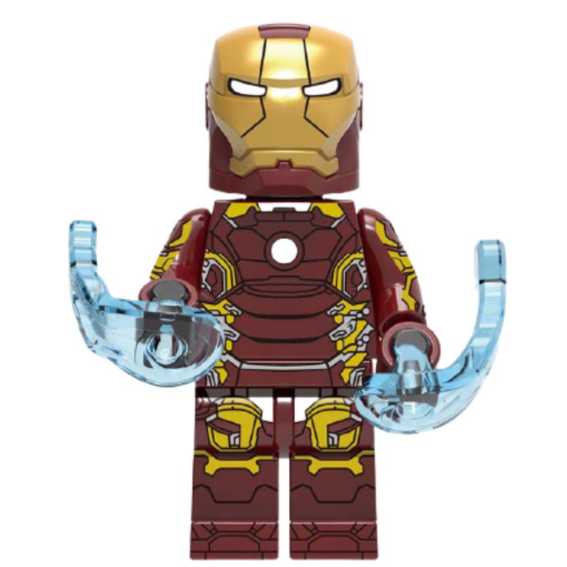 Iron Man Mark 43 Custom Marvel Minifigure Avengers Infinity Etsy