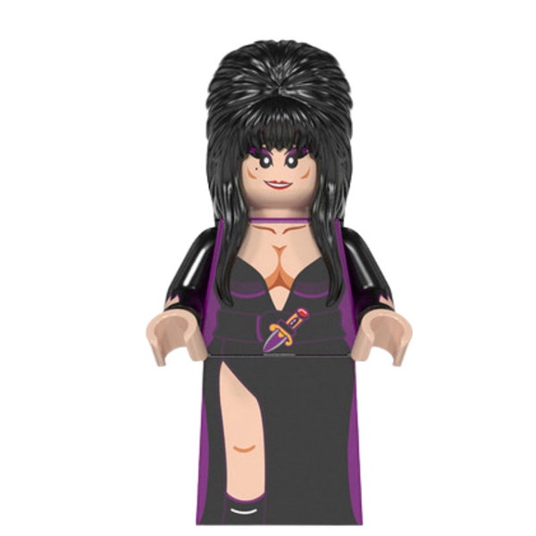 Elvira - Custom Horror Minifigure Halloween Scary Thriller TV Movies