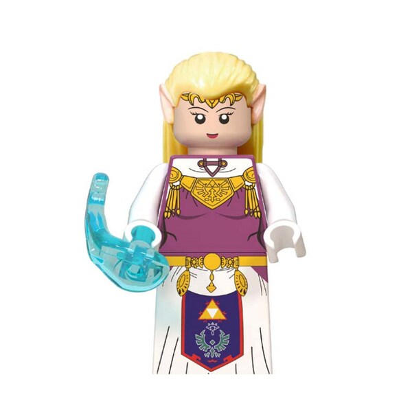 Princess Zelda - Custom Zelda Minifigure Video Games
