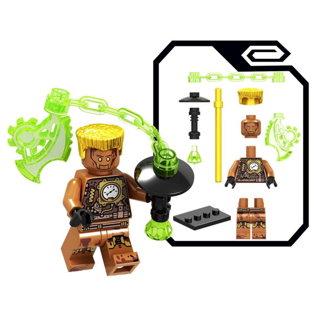 Echo Zane Custom Ninjago Minifigure Etsy Australia