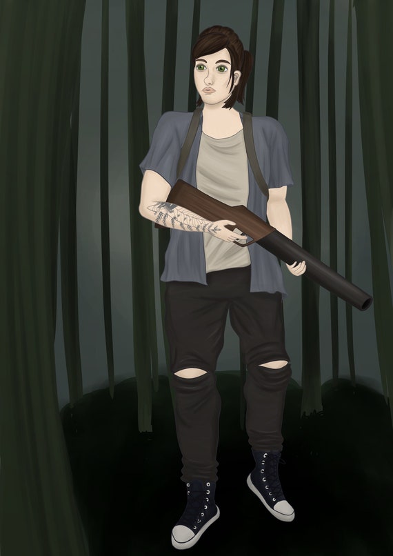 ELLIE - THE LAST OF US PART 2 - FAN ART