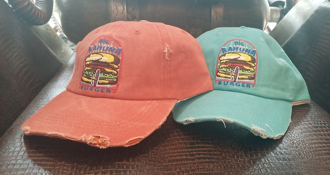 Big Kahuna Burger Baseball Cap Pulp Fiction - Etsy