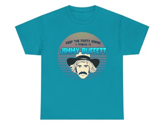 Jimmy Buffett Keep The Party Going Tribute Concert Hollywood Bowl Commemorative T-Shirt