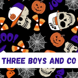 Classic Halloween seamless | boy seamless | boy Halloween seamless