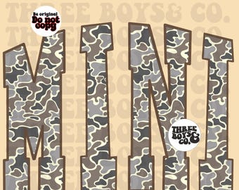 mini retro camo | mini png | hunting png | camo png