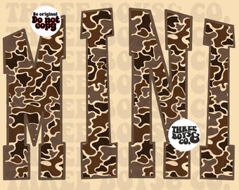 mini retro camo png | boy png | western png | mommy and me png