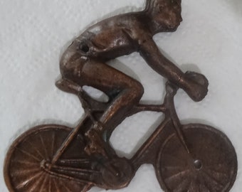 Unique Metal Hanging Cyclist -Great gift for anyone who loves bikes or cycling.