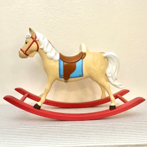 Discontinued Bitty Baby American Girl 21” Musical Rocking Horse