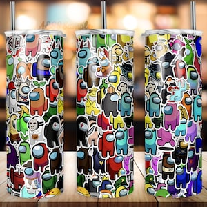 Videogame Tumbler-ontwerp | 20oz bekers | Tuimelaarwikkel | Tumbler-ontwerpen | PNG-sublimatieontwerp | Bedrieger