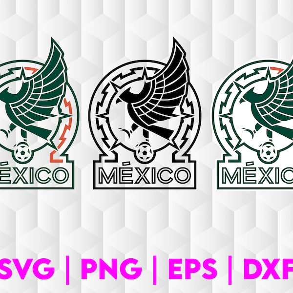 Pliki SVG Meksyku, PNG Dfx, idealne na koszulki, naklejki, naklejki i nie tylko, pliki SVG Craft, pliki wektorowe warstwowe, pliki PNG, Futbol SVG