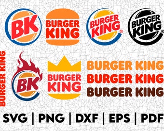 Restaurant Design SVG PNG DXf - Cricut - Silhouette - Stickers - Tshirts 8 Designs