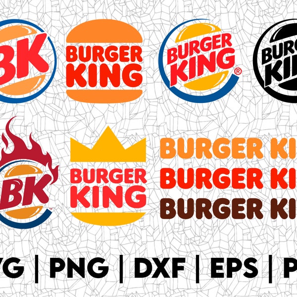 Restaurant Design SVG PNG DXf - Cricut - Silhouette - Stickers - Tshirts 8 Designs