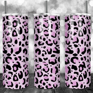 Leopard Becher Design | 20oz Becher | Becher wrap | Tumbler Designs | PNG Sublimation Design | Mexikanische | Animal Print | Leopard Print