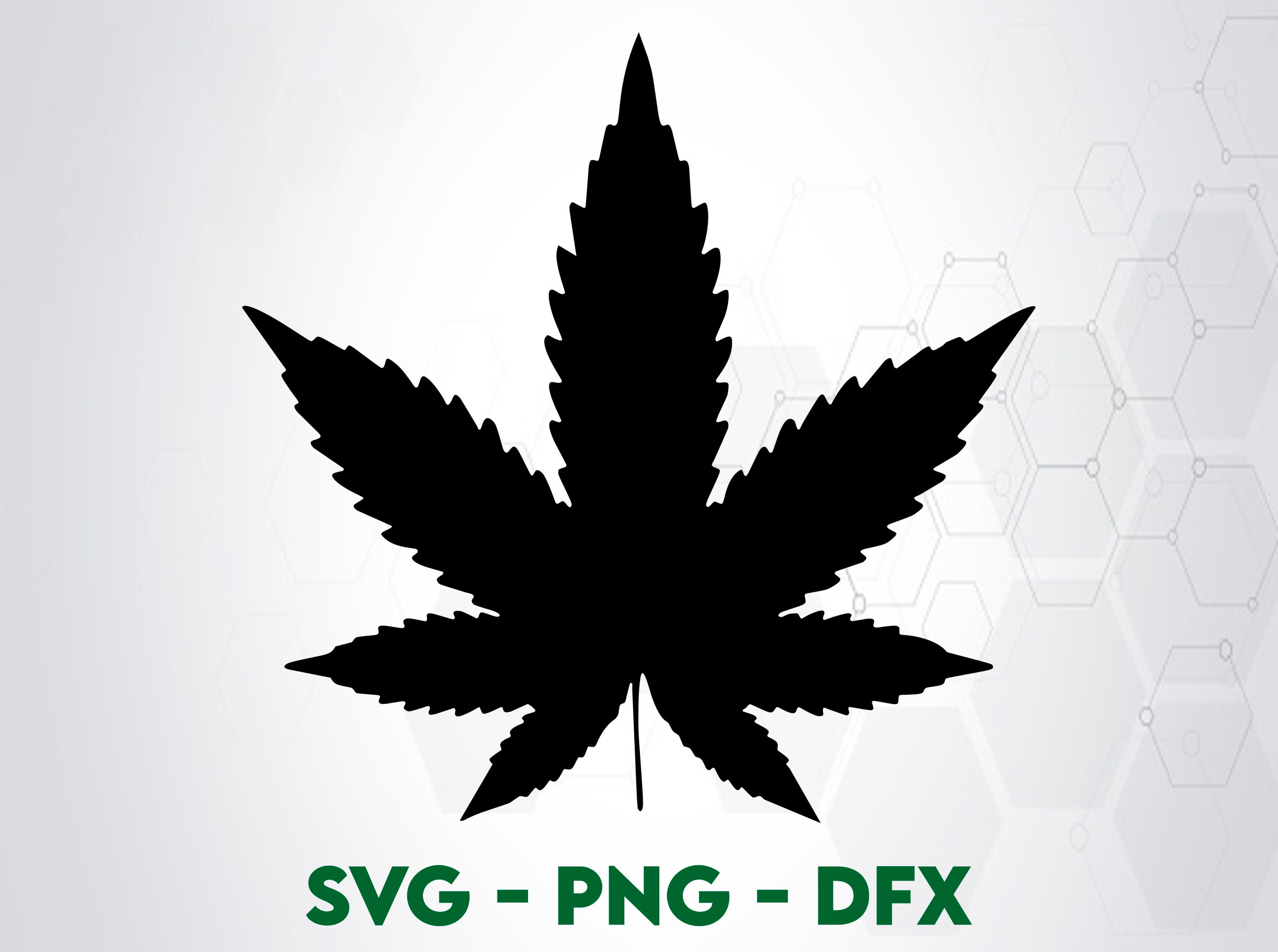 Weed Plant Stencils