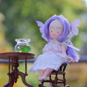 OOAK doll/OB11 doll/Unique doll/Obitsu 11 doll/Designer doll/Handmade doll/gift for doll collector/shoeboxdolls/full set doll/Samantha