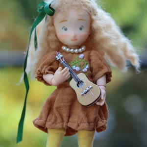 OOAK doll/OB11 doll/Unique doll/Obitsu 11 doll/Designer doll/Handmade doll/gift for doll collector/shoeboxdolls/full set doll/Lily