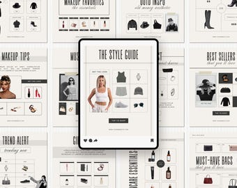 LTK Fashion Template, Social Media Template, Instagram Fashion Templates,  LTK Fashion Social Media, Blogger Template, Editable Social Pack