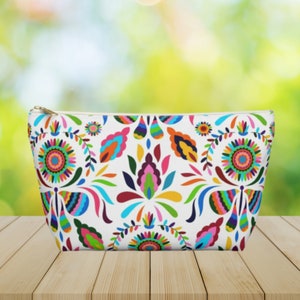 Colorful Mexican Clutch, Mexican Makeup Bag, Mexican Cosmetic Bag, Mexican Clutch Purse, Birthday Gift Female