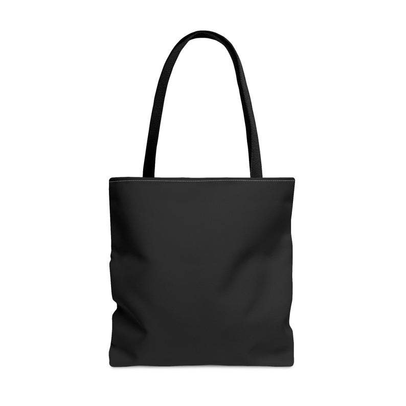 Personalized Versatile Black Tote Bag - Eco-friendly Polyester Bag - Durable Reusable Shopping Carryall - Custom Shoulder Bag - Grocery Bag image 10