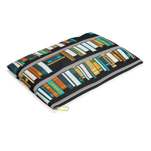 Book Lover Accessory Pouch Laying Flat