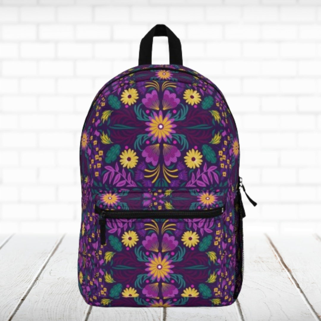 Purple Backpack, Backpack for Girl, School Backpack, Teen Girl Gift