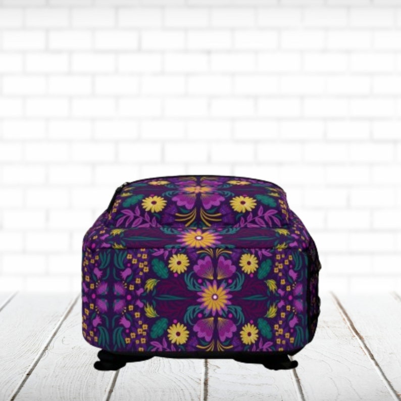 Purple Backpack / Lightweight Backpack / Custom Backpack / Polyester ...