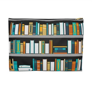 Book Lover Accessory Pouch Back