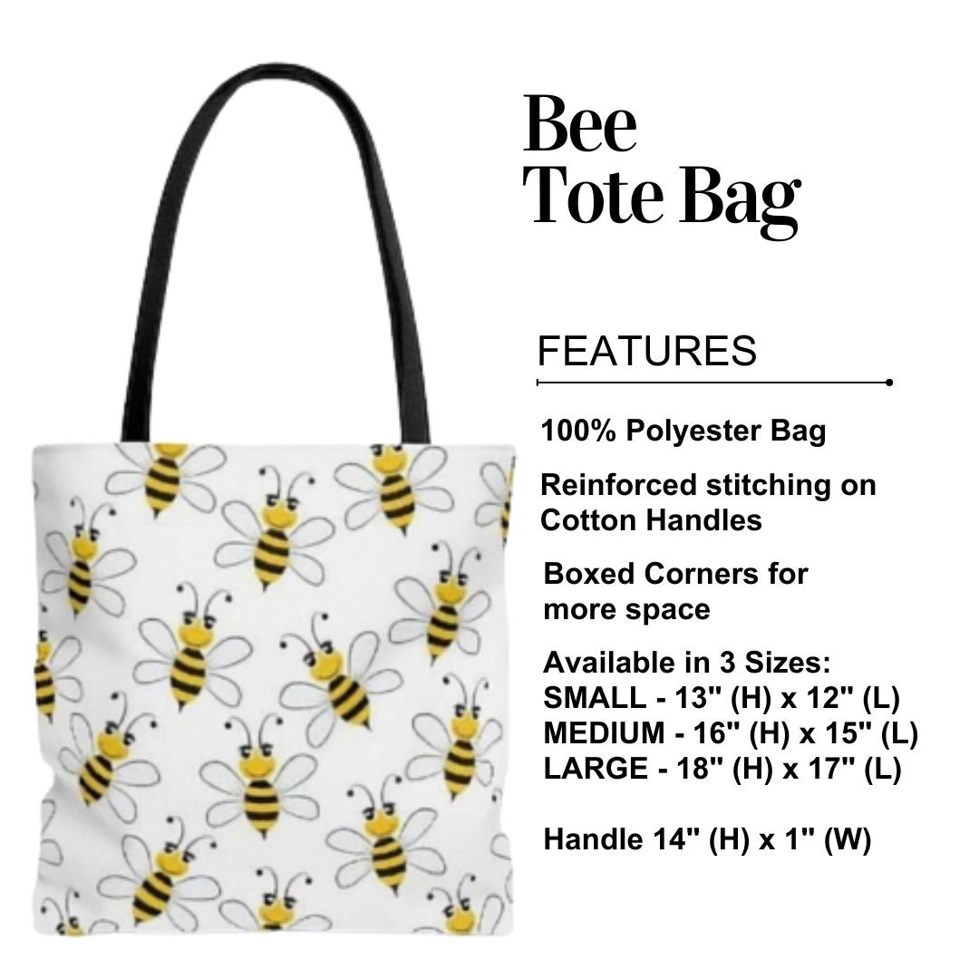 Personalised Canvas Tote Bag – Beehive Corner