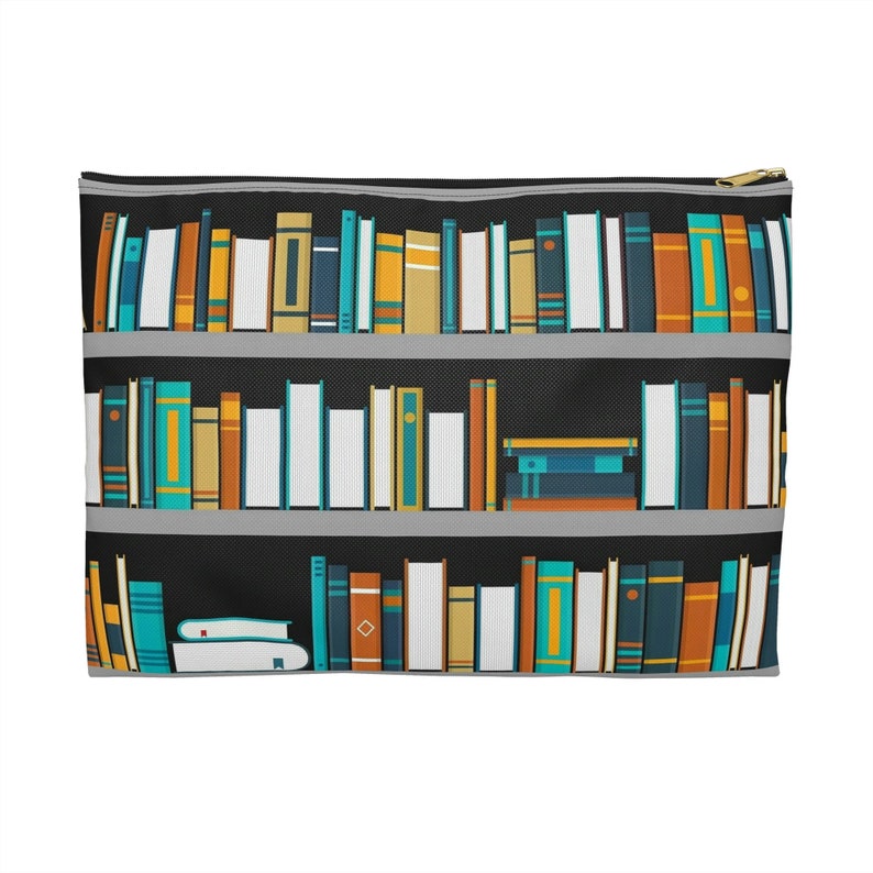 Book Lover Accessory Pouch Front