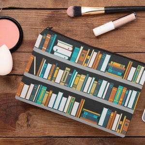 Book Lover Accessory Pouch Used for Makeup
