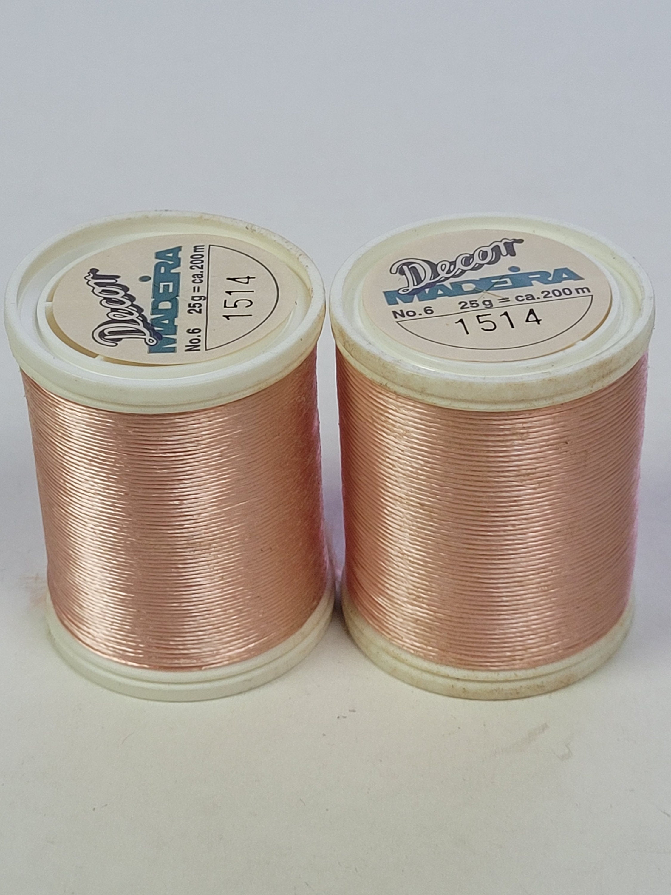 Madeira Embroidery Thread Spools Rayon Lot of 2 No. 40 5000m ~ Made in  Germany