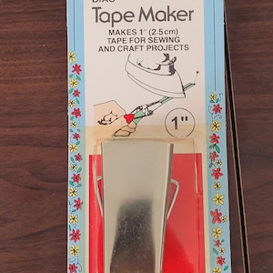 Bias Tape Maker by W H Collins/Prym Dritz 1&quot;