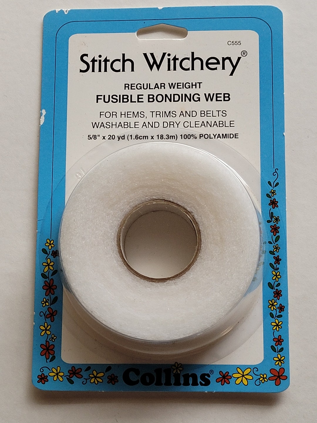 Collinsnow Prym-dritz Stitch Witchery-5/8 X 20 Yards. Made in the USA 