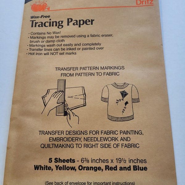 Sewing Pattern Tracing Paper - Etsy
