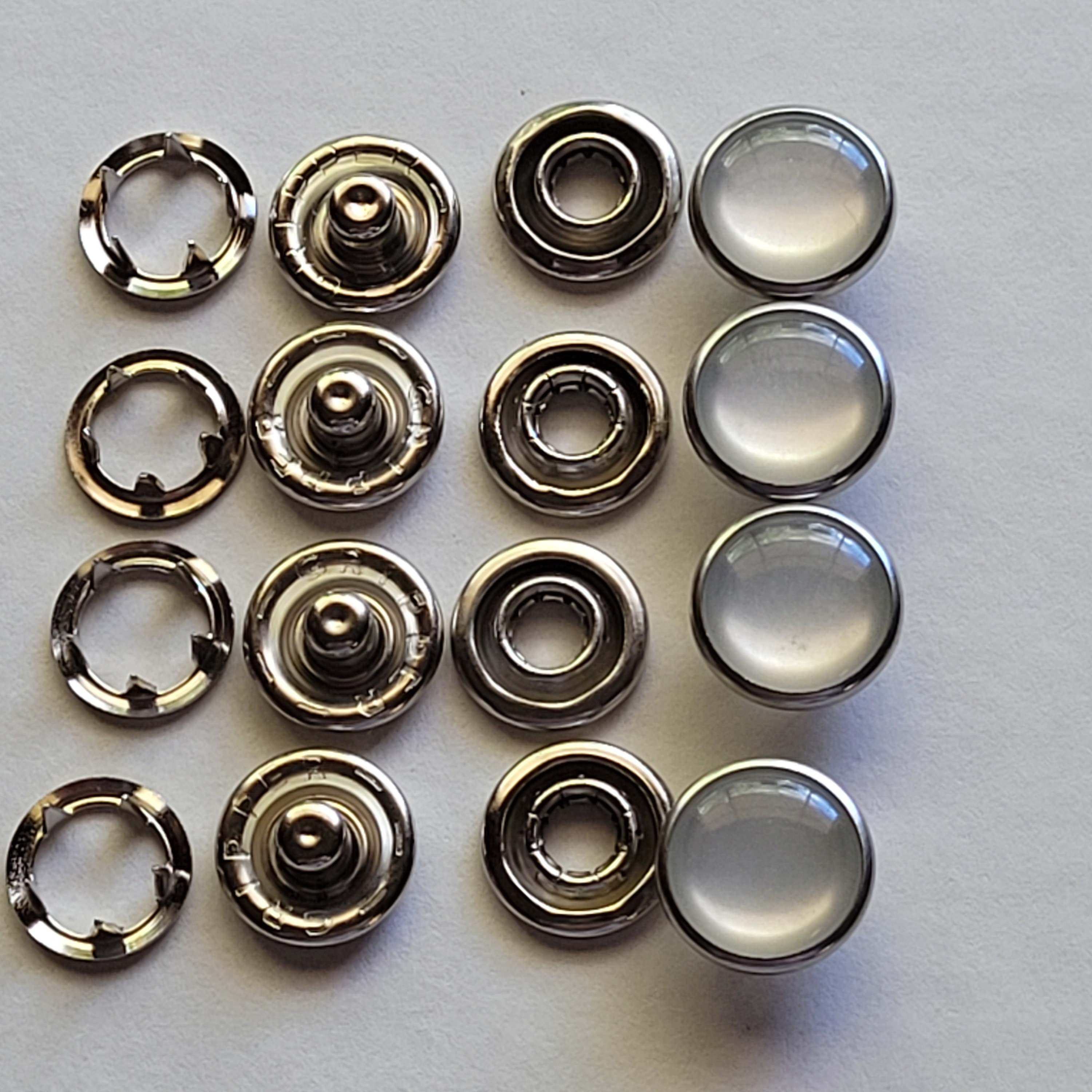 Decorative Pearl Snap Fasteners