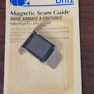 magnetic seam guide.  from Dritz.